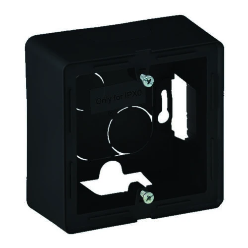 Legrand Valena Life 1-gang surface box, matt black